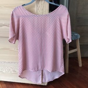 Geometric blouse